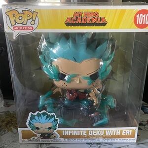 Funko Pop! My Hero Academia Infinite Deku with Eri - Blue and Tan